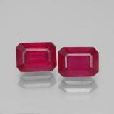 Click for Details 3 ct VS-SI Octagon Facet Ruby 7mm x 5