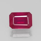 7x5 Octagon Facet Ruby 1.5ct