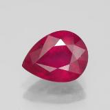 2.5 ct VS-SI Pear Facet Ruby 9mm x 7