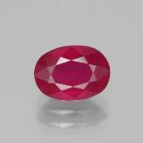 8mmx6mm Oval Facet Ruby 1.5ct