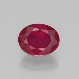 2 ct VS-SI Oval Facet Ruby 8mm x 6