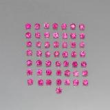 1.5mm Diamond-Cut Ruby 1ct