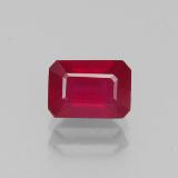 1.5 ct VS-SI Octagon Facet Ruby 7x5