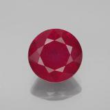 9mm Round Facet Ruby 4ct