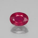 8x6 Oval Facet Ruby 1.5ct