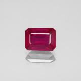 Click for Details 8x6mm Octagon Facet Ruby 2ct