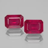 Click for Details 3 ct VS-SI Octagon Facet Ruby 7mm x 5mm