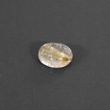 8.5mm x 6.5mm Oval Cabochon Rutile Quartz 1.5ct