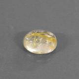 8.5x6mm Oval Cabochon Rutile Quartz 1.5ct