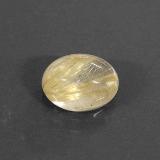8mm x 6.5 Oval Cabochon Rutile Quartz 2ct