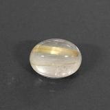 8x6 Oval Cabochon Rutile Quartz 1.5ct