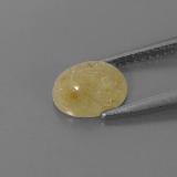 8x6 Oval Cabochon Rutile Quartz 1.5ct