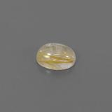 8mmx6mm Oval Cabochon Rutile Quartz 1.5ct
