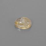8.5mmx6.5mm Oval Cabochon Rutile Quartz 1.5ct