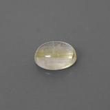 1.5 carat Golden Oval Cabochon Rutile Quartz 8.5x6