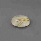8.5mmx6mm Oval Cabochon Rutile Quartz 1.5ct