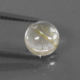 7mm Round Cabochon Rutile Quartz 2ct