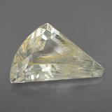 4 carat Golden Fancy Cut Rutile Topaz 14.5mm x 8.5