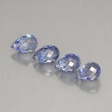 2 ct VS Briolette with Hole Sapphire 5 mm