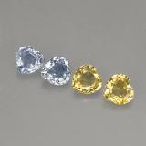 1 ct VVS-VS Heart Facet Sapphire 4x4