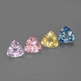 2 ct VVS-VS Trillion Facet Sapphire 5mm x 5