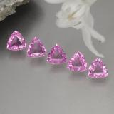 1 ct VVS-VS Trillion Facet Sapphire 4mmx4mm
