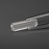 10x3mm Sapphire 0.6ct Octagon Facet in White