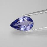 11mmx7mm Pear Facet Sapphire 2.5ct