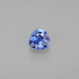 0.4 ct VS Heart Facet Sapphire 4.5mmx4.5mm