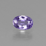 6x4mm Sapphire 0.7ct Oval Facet in Blue Violet