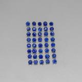 1 carat Deep Blue Diamond-Cut Sapphire 1.5mm