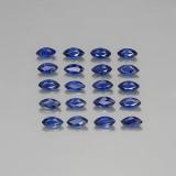 5mmx2.5mm Sapphire 4ct Marquise Facet in Blue