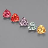 4mm x 4mm Trillion Facet Sapphire 2ct