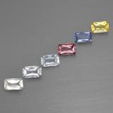 5mm x 3 Octagon / Scissor Cut Sapphire 2ct