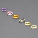 5x3mm Octagon / Scissor Cut Sapphire 2.5ct