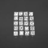 2x2 Princess Cut Sapphire 1.5ct
