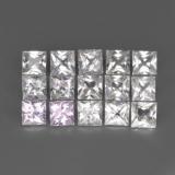2.5x2.5 Princess Cut Sapphire 2ct