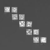 3x3 Princess Cut Sapphire 1.5ct