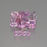 6 carat Multicolor Octagon / Scissor Cut Sapphire 5x3