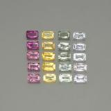5x3mm Octagon / Scissor Cut Sapphire 7ct