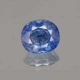 10.5mm x 9.5 Oval Facet Sapphire 5ct
