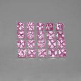 3 ct VVS-VS Princess Cut Sapphire 3mmx3mm