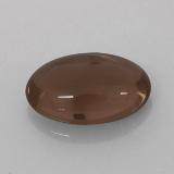 3 carat Smoky Brown Oval Cabochon Smoky Quartz 12mm x 8mm