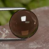 12mm Round Cabochon Smoky Quartz 6ct