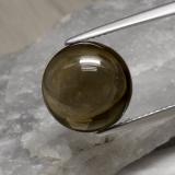 7 carat Smoky Brown Round Cabochon Smoky Quartz 12mm