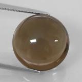 15 carat Smoky Brown Round Cabochon Smoky Quartz 15mm