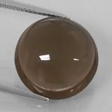 12 carat Smoky Brown Round Cabochon Smoky Quartz 15 mm