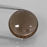 6 carat Smoky Brown Round Cabochon Smoky Quartz 12mm