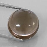 11 carat Smoky Brown Round Cabochon Smoky Quartz 14.5 mm