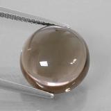 7 carat Smoky Brown Round Cabochon Smoky Quartz 12mm